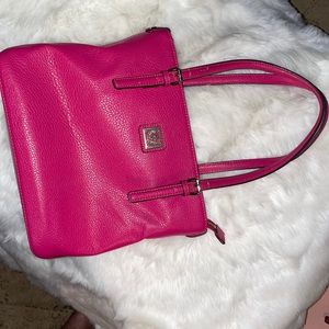 Anne Klein hot pink purse.